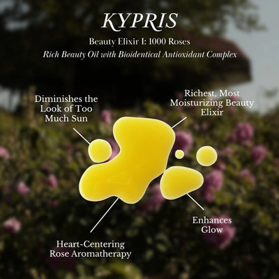 KYPRIS Beauty Elixir I: 1,000 Roses - Rich Moisturizing Face Oil