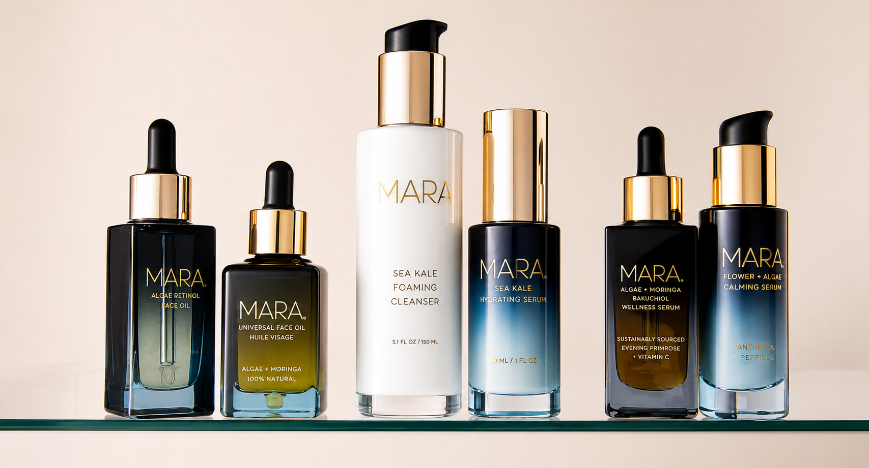 Mara Beauty skincare products