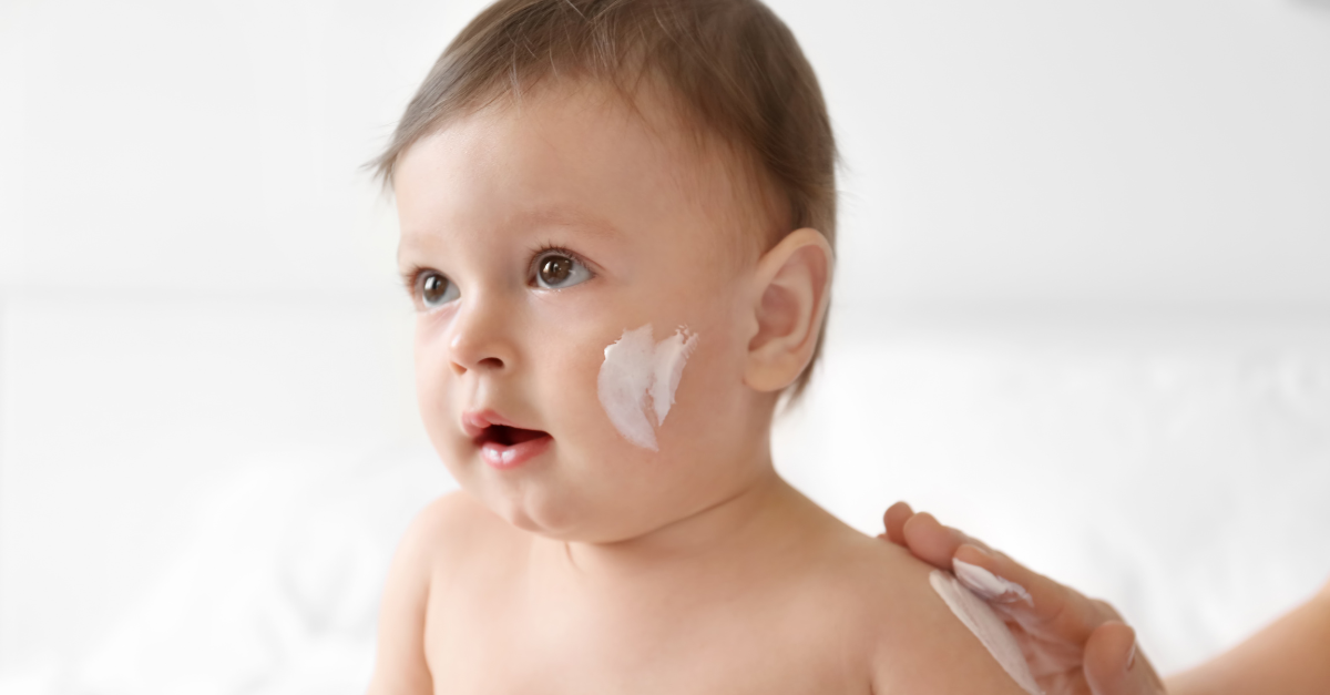 Safe skincare products for baby