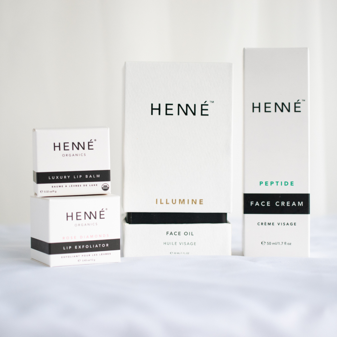 HENNE Organics and Laurel & Reed brand edit
