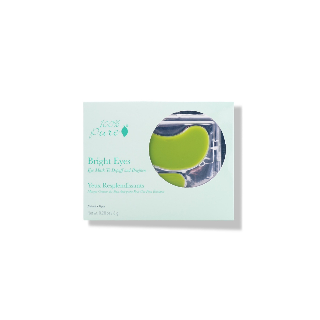 100% Pure - Bright Eyes Mask - 5 Pack
