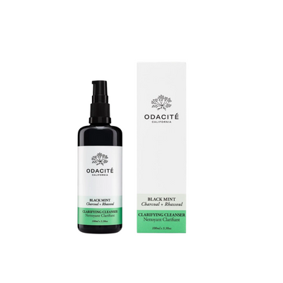 Laurel & Reed Clean Beauty Store featuring ODACITE Black Mint Clarifying Cleanser