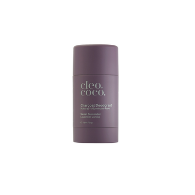 cleo+coco Charcoal Deodorant - Sweet Surrender, Lavender Vanilla