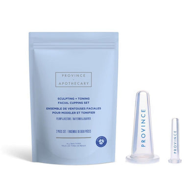 Province Apothecary Sculpting and Toning Facial Cupping Set